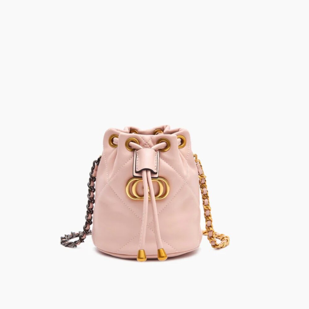 La Carrie Women's TOUCHY MINI BUCKET- Pink Bags - (BRAND NEW- NEVER USED)